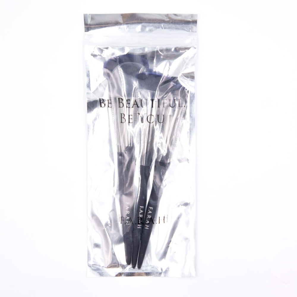 F.A.R.A.H. BRUSHES - Midnight Pro Trio‎ Face Brushes - 3 Piece Set